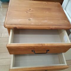 ★リユースのサカイつくば店★TK7140 クロシオ 4段チェスト ブラウン H70×D36×W51 クリーニング済みの画像