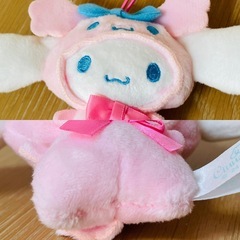 シナモロール　ストラップ　ぬいぐるみ　マスコット　サンリオの画像