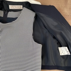 女児　入学式　ワンピース　スーツ　130の画像