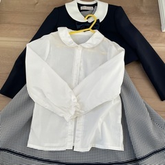 女児　入学式　ワンピース　スーツ　130の画像