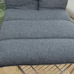 ニトリ リクライニング 座いす Nウィン 幅51.5×奥行59×高さ70cm ハイバック グレー NITORI 座椅子 クッションソファ 札幌市 清田区 平岡の画像