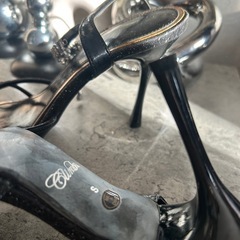 ミュール　サンダル　黒　美品　ドレスコード　　の画像