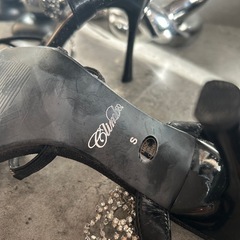 ミュール　サンダル　黒　美品　ドレスコード　　の画像