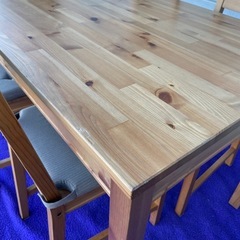 ダイニングセットIKEA サイズ約116×74×73cm JOKKMOKK JUSTINA  の画像