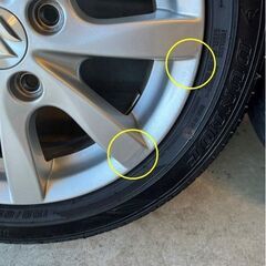 中古タイヤ、アルミホイルのセット（タイヤはオマケ程度に）の画像