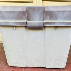 ワイドストッカー コンテナ ガーデニング 荷物入れ 軒下 ベランダ の画像