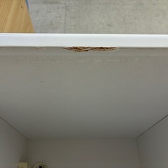 キッチンカウンター　レンジ台　キッチンボード　食器棚　収納棚　引き出し　オフホワイトの画像