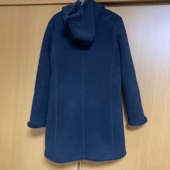 UNIQLO フリースロングコート　レディースM ボアコートの画像