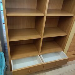 ★リユースのサカイつくば店★TK7142  収納棚 ブラウン H180×D30×W81 クリーニング済みの画像