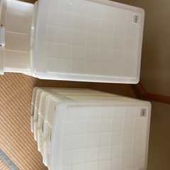 「収納ケース2個セット（エルピスA-440）使用感あり／早い者勝ち！」 の画像