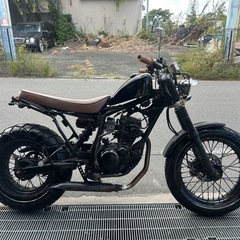 ヤマハ　TW200 DG07J 中型バイク　大阪発の画像