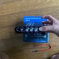 【オーディオ
】2.1ch アンプ  の画像