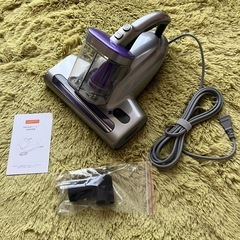 【新品未使用】布団クリーナー 布団掃除機 18KPa強力吸引 65℃熱風乾燥 UV除菌 超音波 LEDディスプレイ の画像