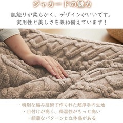 こたつ掛布団 長方形 フランネル リバーシブル 厚手 約190×240の画像