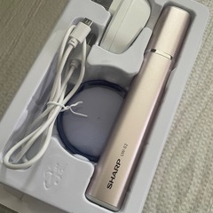 SHARP 超音波ウォッシャー　人気　ピンクの画像