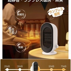 新品　セラミックヒーターの画像