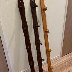 壁掛けフック　コート掛けの画像