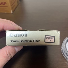 【キャノン】フィルターの画像