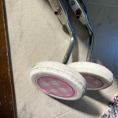 子供用　自転車　ピンク色の画像