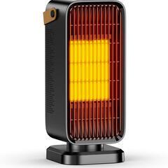 セラミックヒーター 小型 速暖 電気ファンヒーター 大風量 電気ストーブの画像