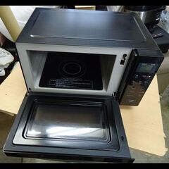札幌★ハイアール◆庫内フラット電子レンジ◆500W◆JM-FH18H◆2021年の画像