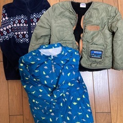 【サイズ110】秋冬物服まとめ男の子の画像