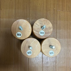 【配送/手渡し】無印良品 ベッドの脚の画像