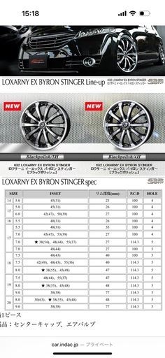 決まりました！20インチホイール