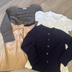 サイズ120〜130の服　女の子の画像