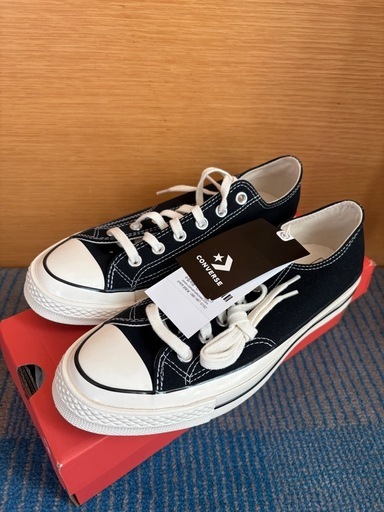 ct70 新品　チャックテイラー　ブラック　コンバース　ローカット