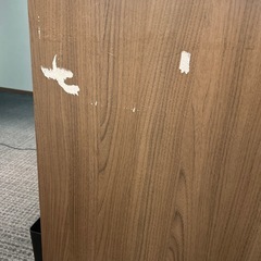 受け付け・パソコン用に最適なシンプルデスク｜使用感ありの画像