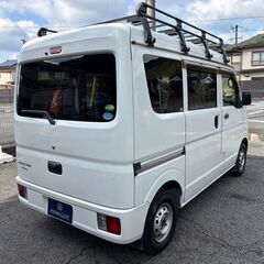 【総額コミコミ】広島発プライムゲート28年ミニキャブバン　G　4WD（エブリィバンOEM）　法人ワンオーナー　ルーフキャリア　フロントフォグライト　ハイルーフ　キーレスキー　下回り防錆施工　ABS　プライバシーガラス　パワーウィンドウ　タイミングチェーン　修復歴無し　ディーラー系オートオークション仕入　軽バン　格安の画像