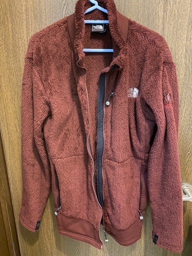 ノースフェイス　フリース　ボルドー