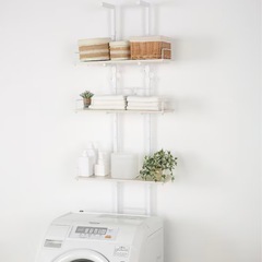 ニトリ　 洗濯機ラックの画像