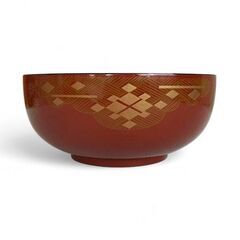 大内塗　蕎麦どんぶり　３個　丼　漆器　漆芸の画像