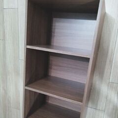 【美品】最終値下げ　アイリスオーヤマ　カラーボックス　3段　棚・シェルフ・収納の画像