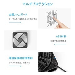 車用換気扇2個セットの画像