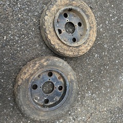 モンキーz50j タイヤ、ホイールセット 8インチ　純正の画像