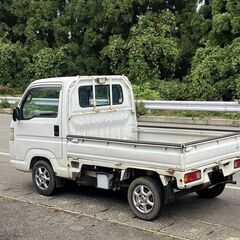 4WD 車検たっぷり　エアコン付　車内広々　イケメン軽トラ　アクティトラックの画像