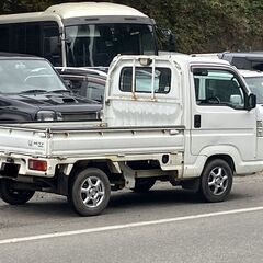 4WD 車検たっぷり　エアコン付　車内広々　イケメン軽トラ　アクティトラックの画像