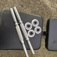 ジモティー特別価格🉐 N1161★ベンチプレスセット★ベンチプレスの画像