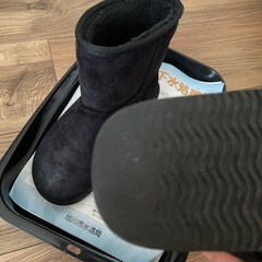 ムートンブーツの画像