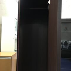 ★リユースのサカイ横浜南店★YM1565  ワードローブ ブラウン W80×D57×H181 クリーニング済みの画像