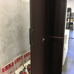 ★リユースのサカイ横浜南店★YM1565  ワードローブ ブラウン W80×D57×H181 クリーニング済みの画像