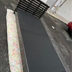 シングルベット　フレームのみ　コンセント付の画像