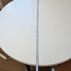 【無料】作業用テーブルとイスをセットで。の画像