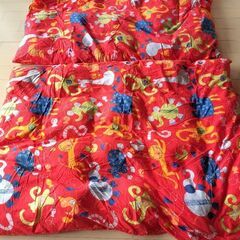 敷布団3・毛布3・掛布団2・すのこ2（洗濯＆日干済）の画像