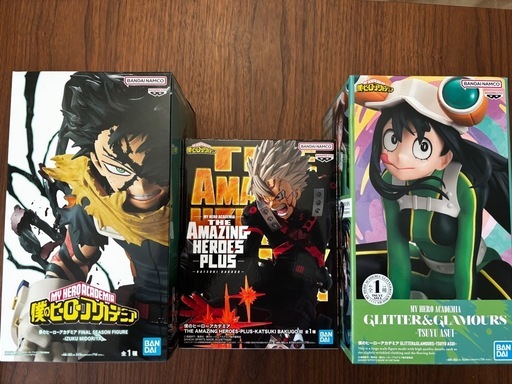 【僕のヒーローアカデミア】フィギュア3体セット
