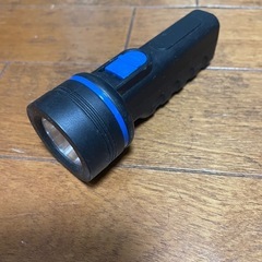 手のひら位の懐中電灯の画像