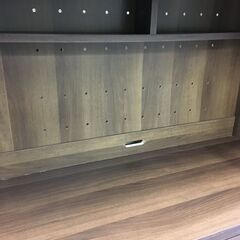 ★リユースのサカイ横浜南店★YM1566  レンジボード ブラウン W90×D42×H183 クリーニング済みの画像